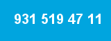 931 519 47 11
